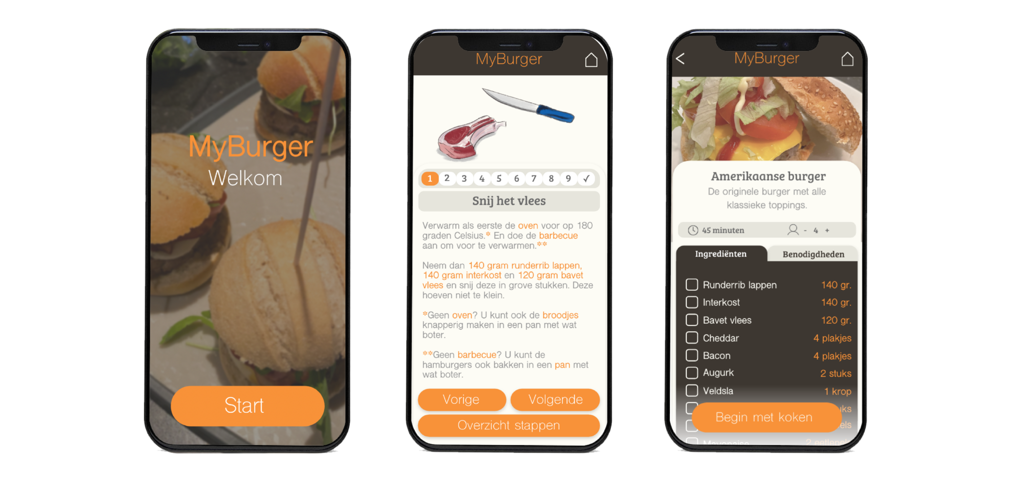 MyBurger App Screenshot