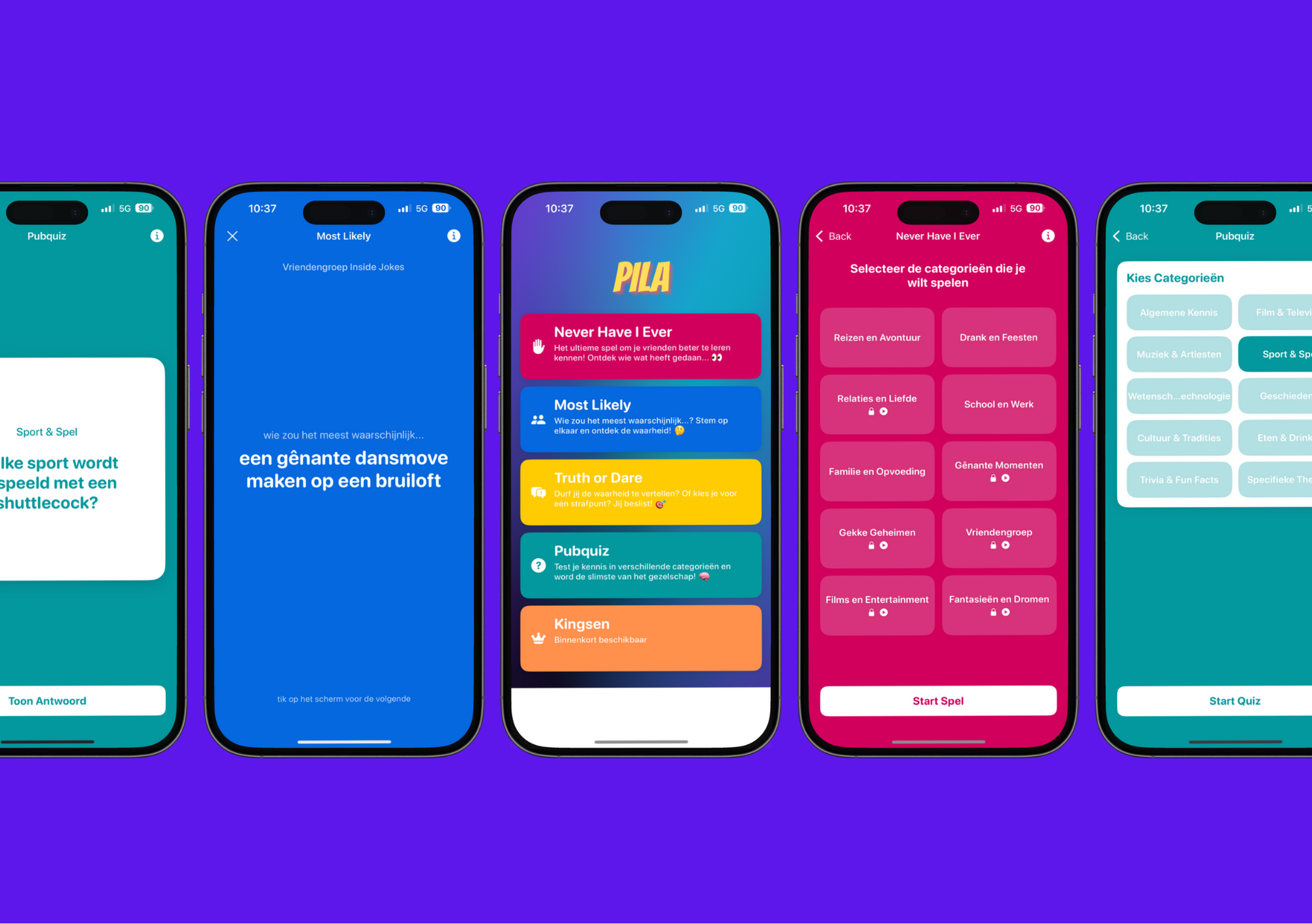 PILA Party Game Screenshot